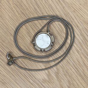 Banana Republic Marble Long Necklace